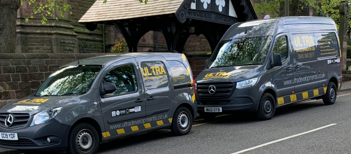 New van added to fleet - Ultra Developments